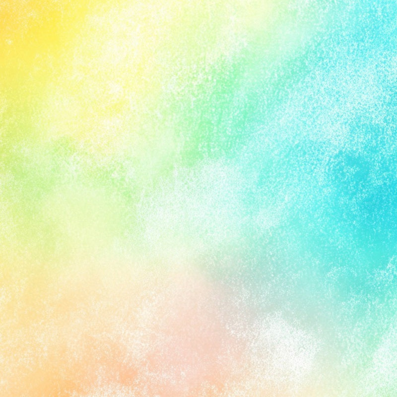Watercolor Backdrop Soft Rainbow Pastel Texture Blend Backdrop Portrait GQ58-96