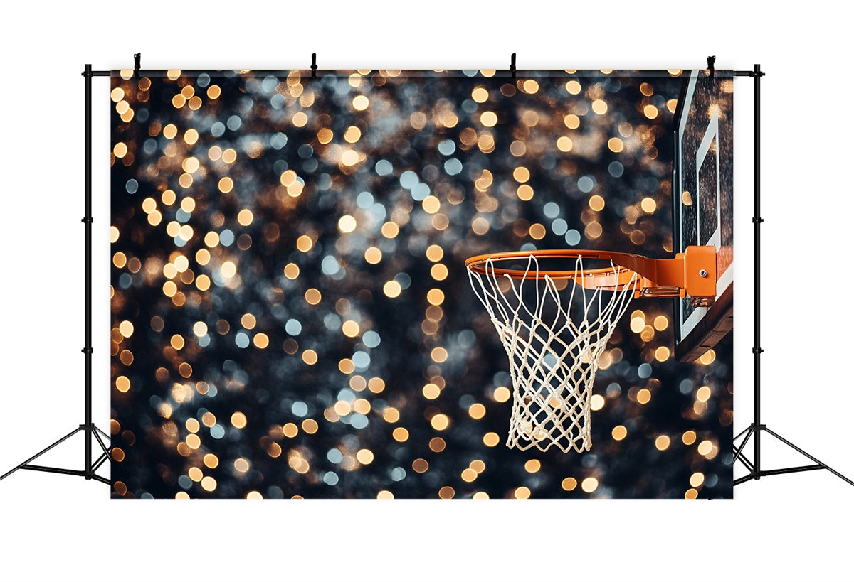 Sports Photo Backdrops Starry Hoops Moment Backdrop GQ6-258