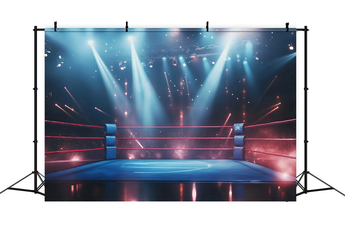 Boxing Backdrop Game Night Boxing Match Backdrop GQ6-289
