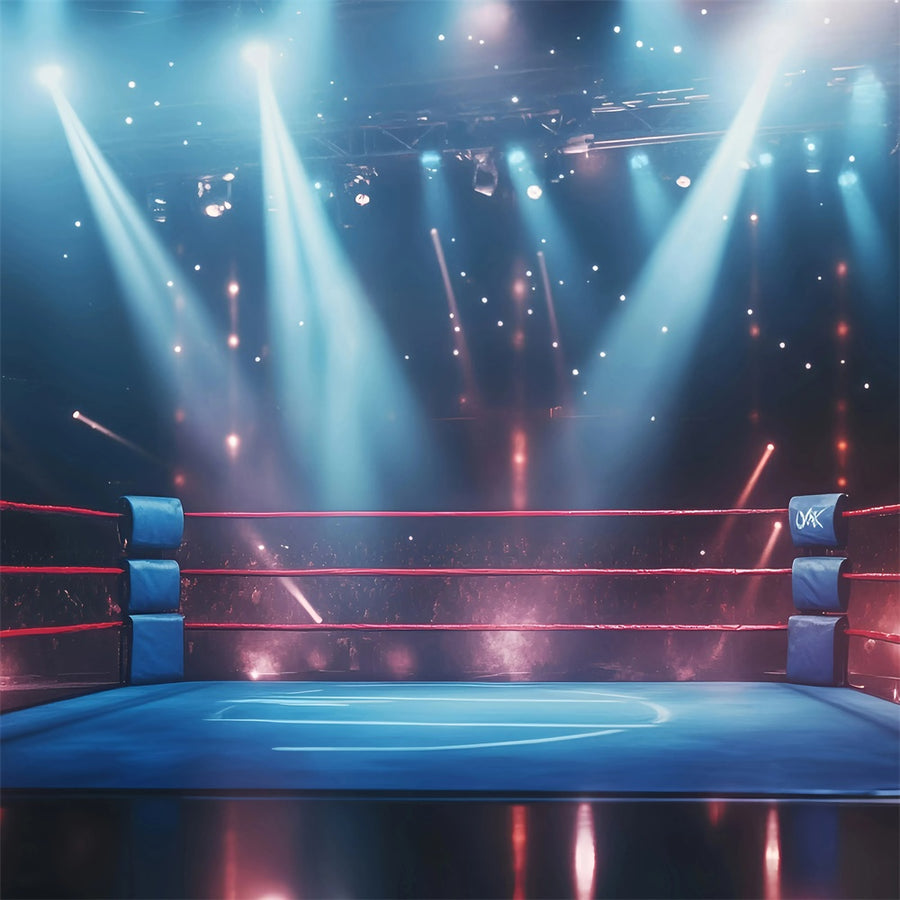 Boxing Backdrop Game Night Boxing Match Backdrop GQ6-289