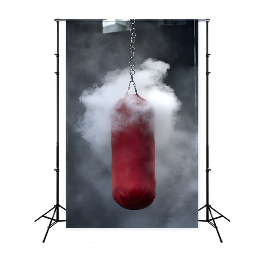 Sports Photography Backdrop Smoke Punch Training Backdrop GQ6-290