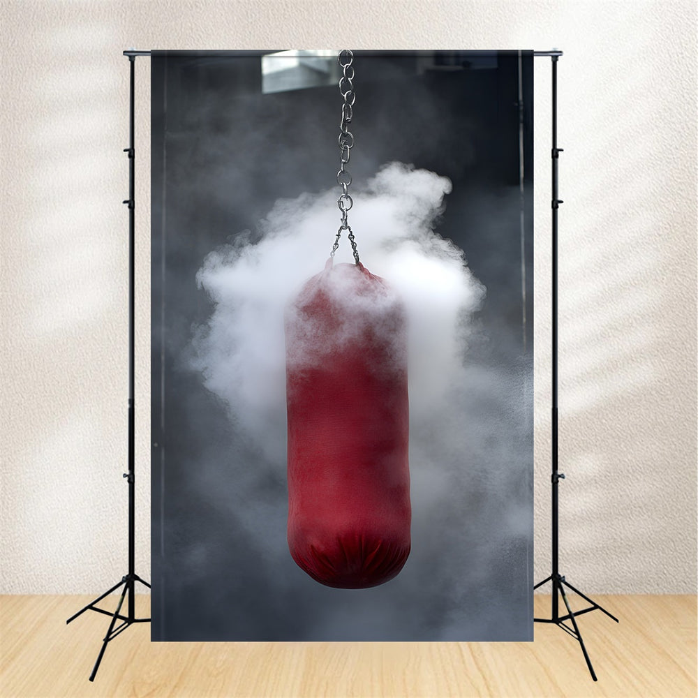 Sports Photography Backdrop Smoke Punch Training Backdrop GQ6-290