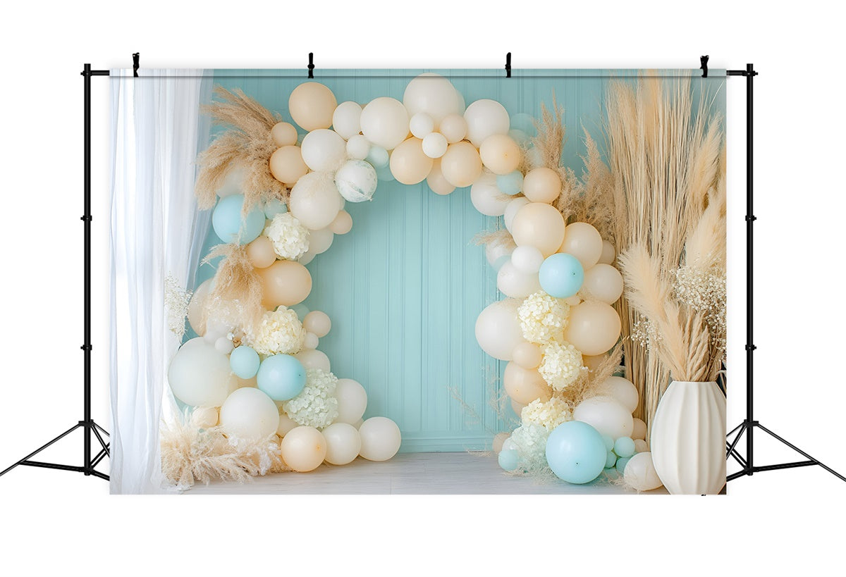 Cake Smash Photography Backdrop Creamy Dream Arch Backdrop GQ6-293