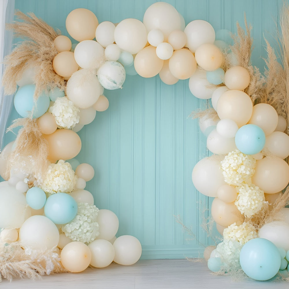 Cake Smash Photography Backdrop Creamy Dream Arch Backdrop GQ6-293