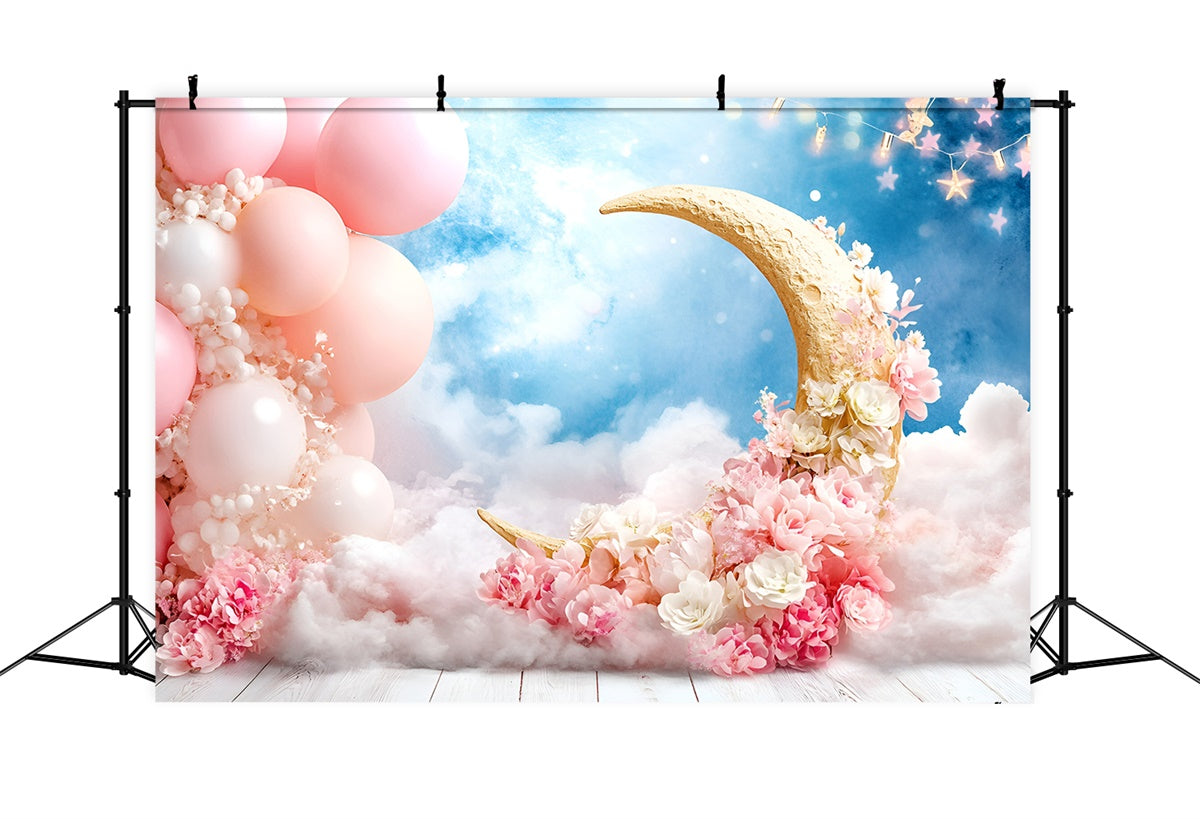 Happy Birthday Backdrop Sweet Sky Dreams Backdrop GQ6-326