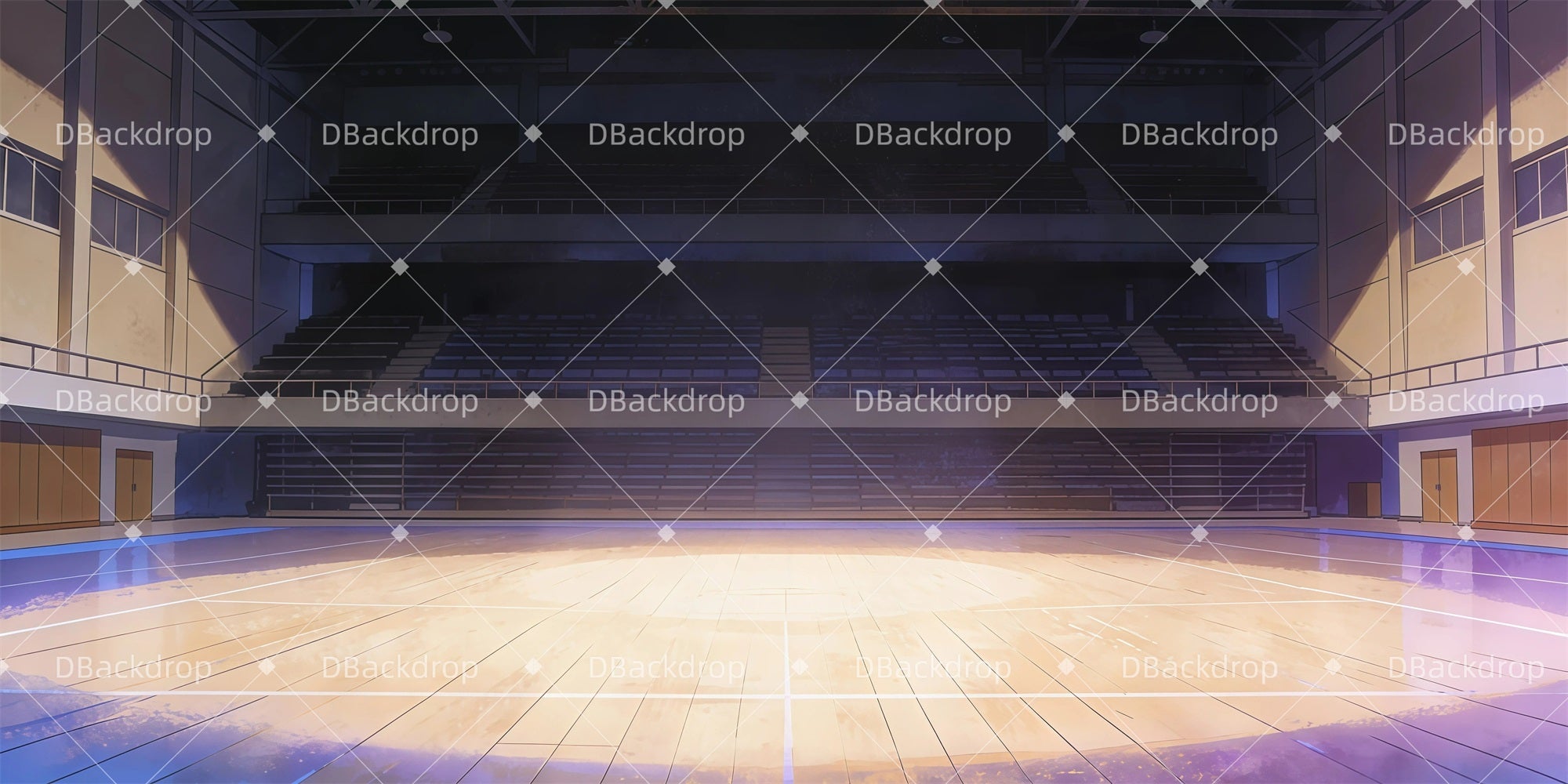 Stage Backdrops Comforting Space Backdrop For Theater Play GQ62-T7