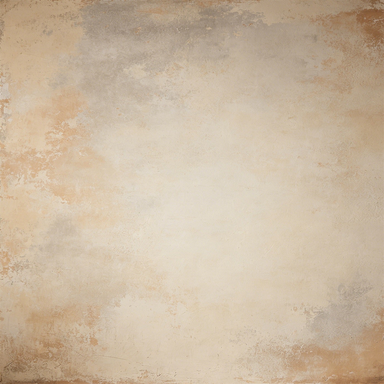 Limewash Backdrop Warm Beige Distressed Stucco Texture Portrait Backdrops GQ64-17
