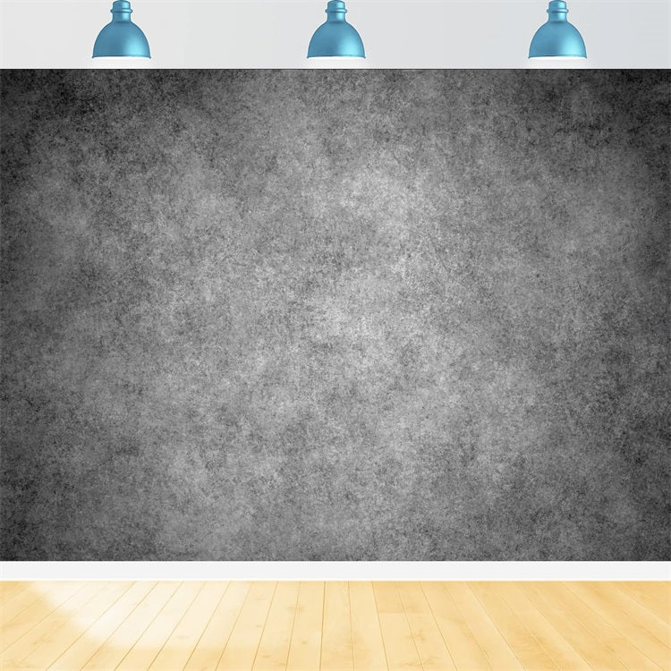 Gray Photography Backdrop Dark Textured Portrait Backdrop GTY2-139