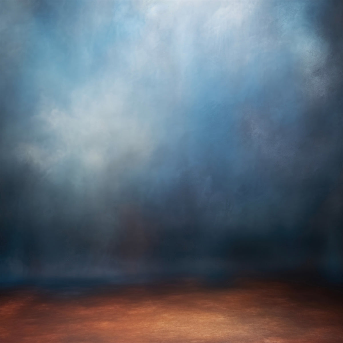 Backdrop For Portraits Misty Blue Abstract Wall Backdrop GTY2-150