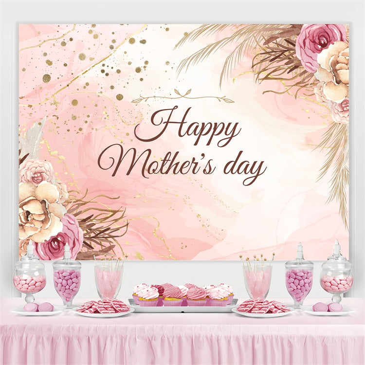 Backdrop For Mother's Day Sparkle Rose Personalized Backdrop GTY3-206