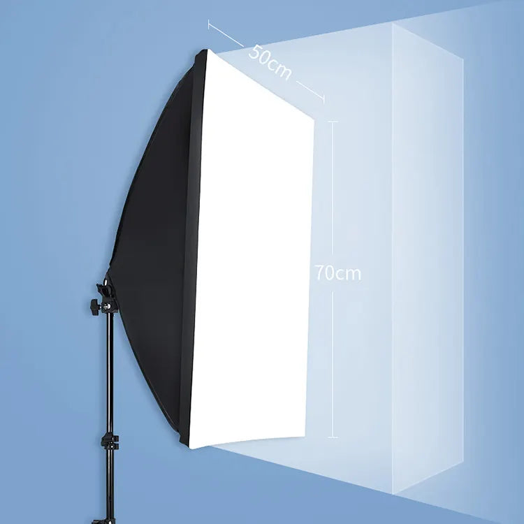 Studio Photograph Light 2pcs Softbox Lighting Kit With 185W Bulbs BP1691