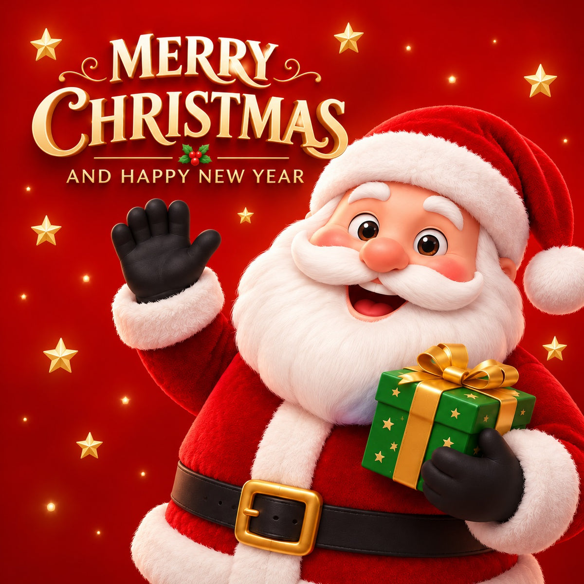 Merry Christmas Garage Door Cover Santa Gift Greeting Christmas Outdoor Garage Door Decor HQ610-119-1 Car