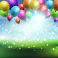 Balloon Bokeh Photo Backdrops for Birthday Decoration J03147