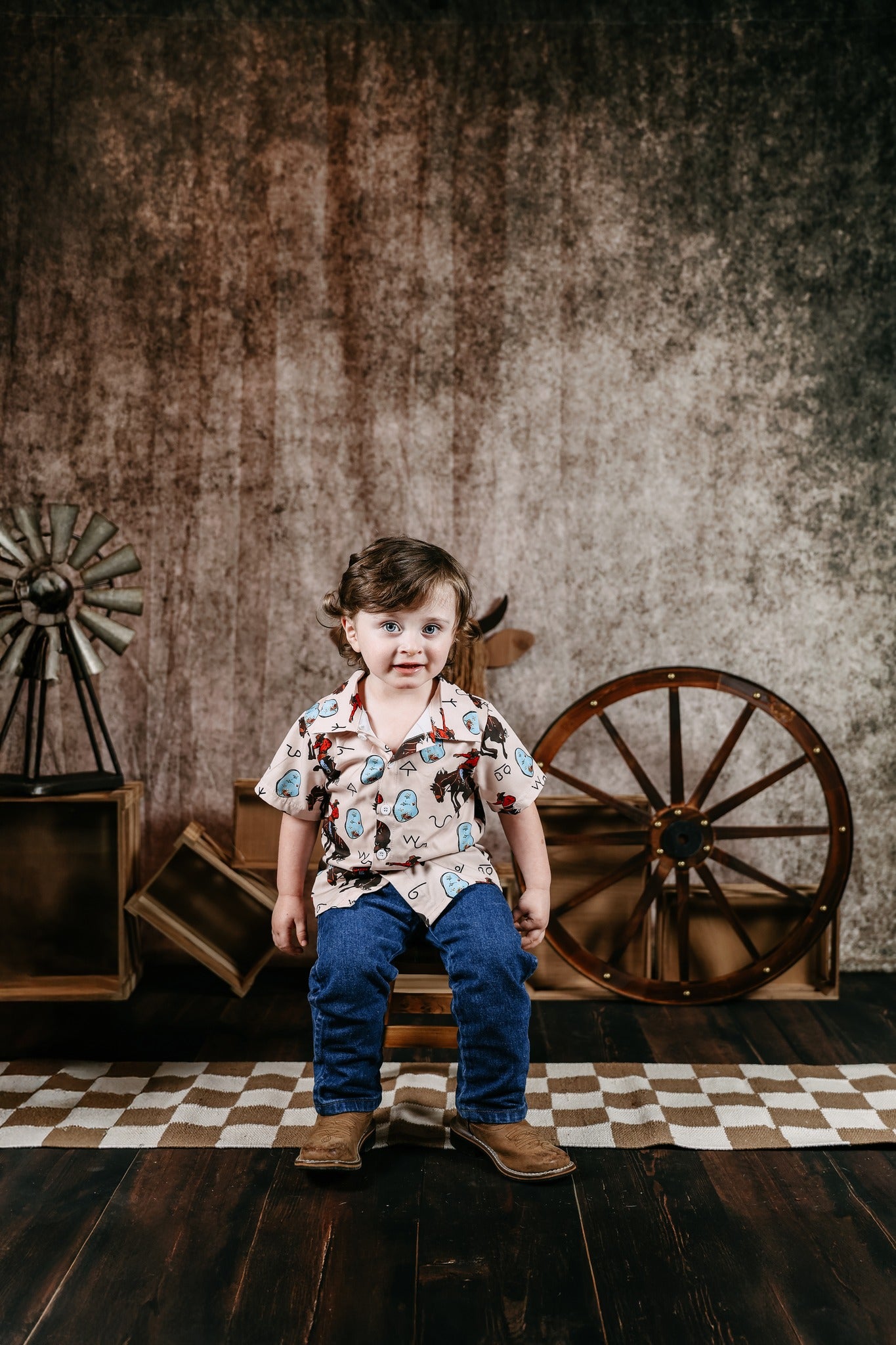 Photography Backdrop Texture Beige Rustic Floor Backdrop LXX1-422