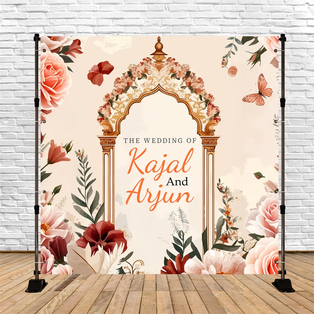 Wedding Backdrop Ideas Elegant Arch Flower Custom Backdrop LXX5-197