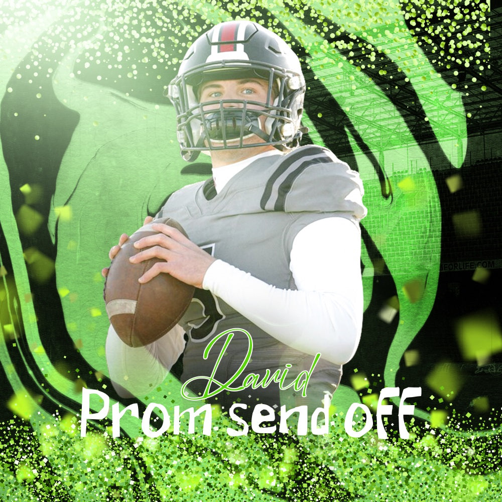Prom Backdrop Ideas Green Glitter Personalised Party Graduation Backdrop LXX5-220