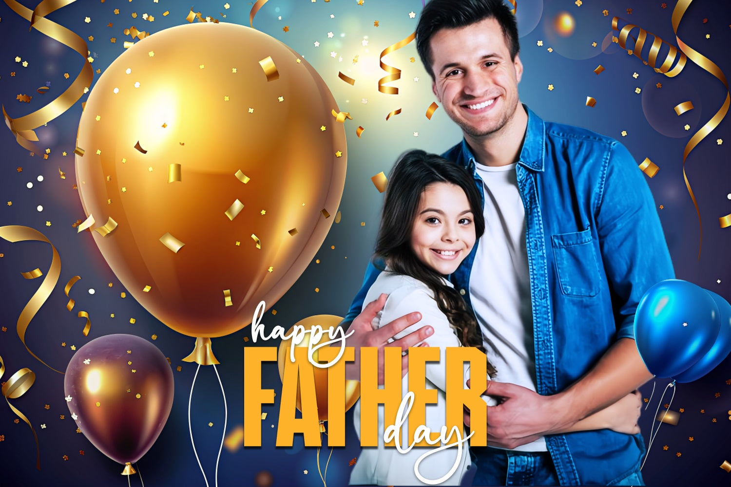 Backdrops For Fathers Day Colorful Balloon Party Customized Backdrop LXX5-31