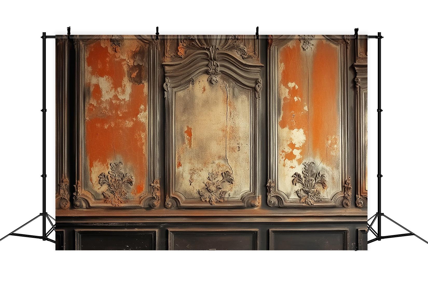 Victorian Backdrop Rustic Antique Wall Texture Vintage Wall Backdrop LXX510-104