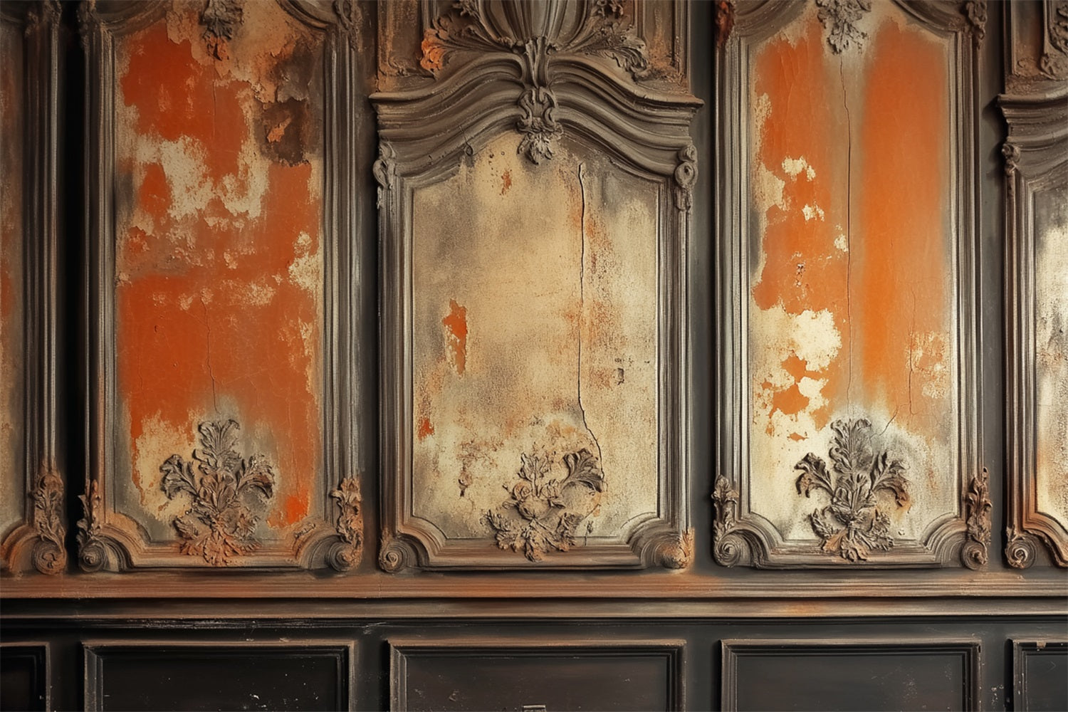 Victorian Backdrop Rustic Antique Wall Texture Vintage Wall Backdrop LXX510-104