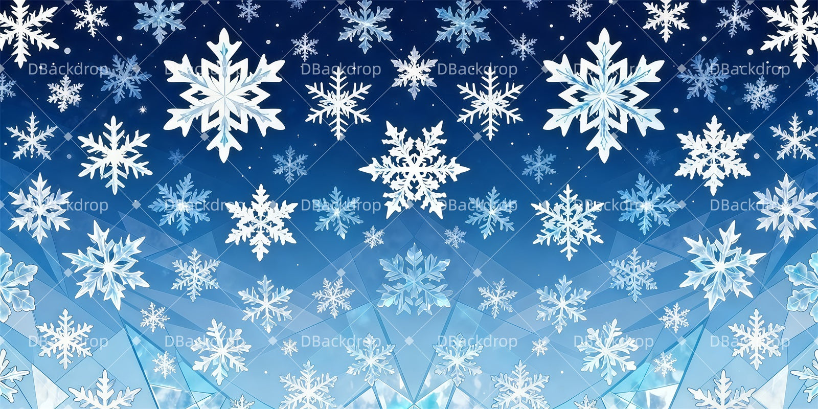 Large Stage Backdrops Frozen Snowflakes Theater Backdrops LXX511-T140