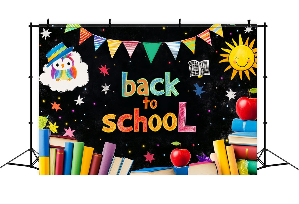 Back To School Backdrop Banner School Fun Backdrop LXX57-16