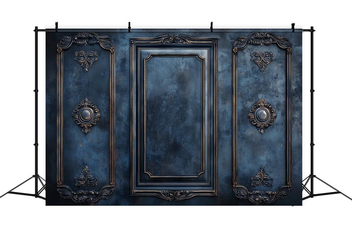 Baroque Backdrops Ornate Panel Elegance Vintage Backdrops LXX57-206