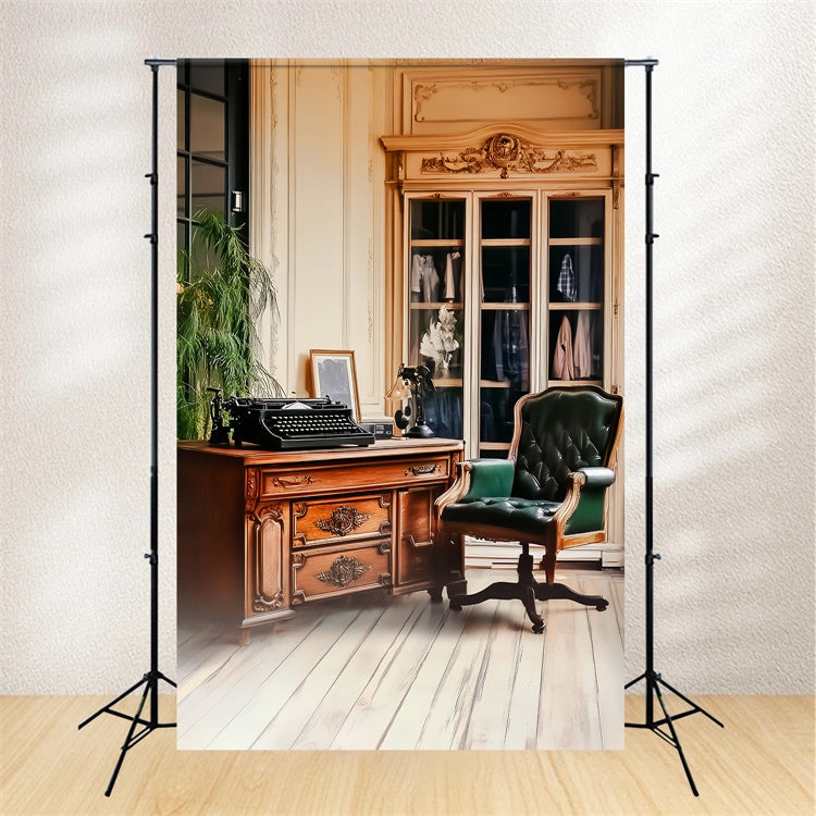 Classic Photo Backdrop Study Room Vintage Backdrops LXX57-231