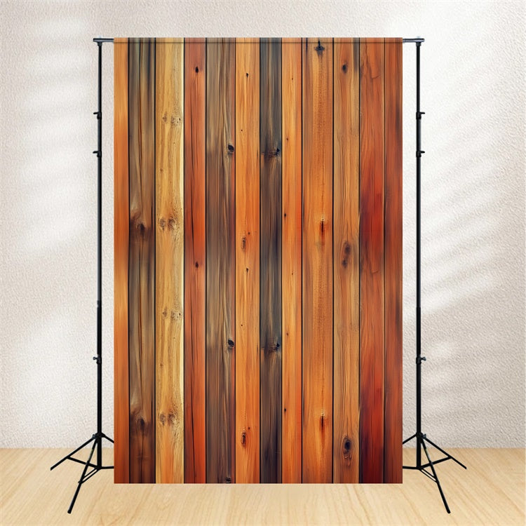 Portrait Photo Backdrop Wooden Plank Fabric Backdrop LXX57-248