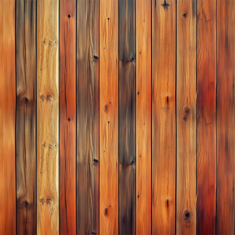 Portrait Photo Backdrop Wooden Plank Fabric Backdrop LXX57-248