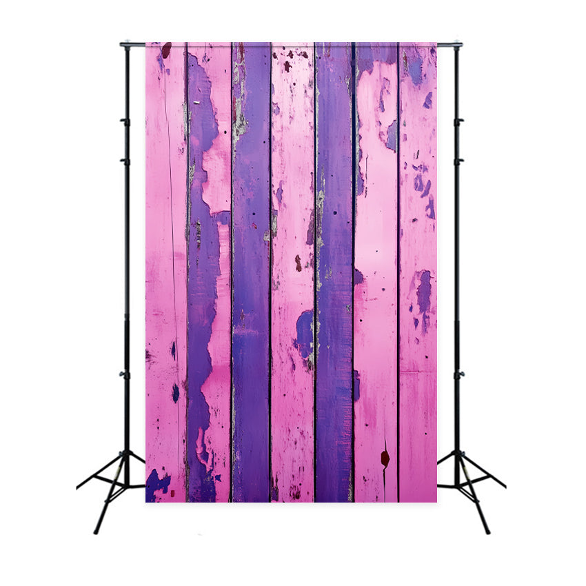 Wood Photography Backdrop Faded Rustic Plank Backdrop LXX57-290