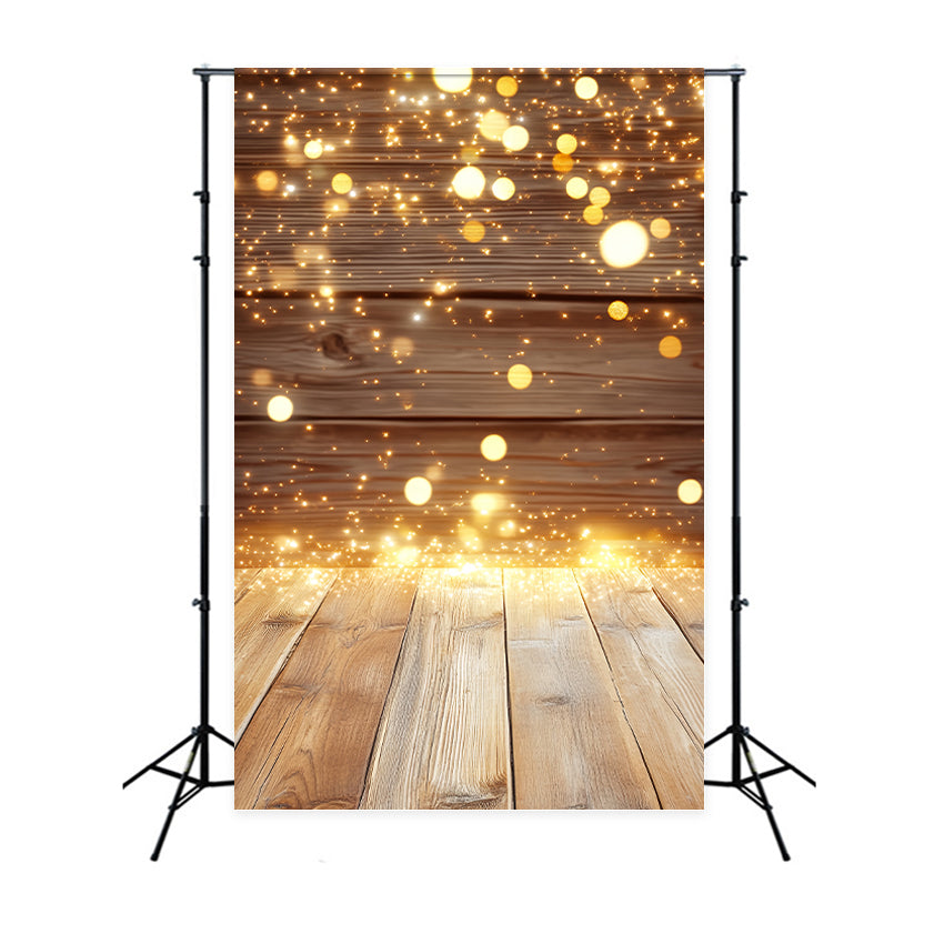 Wooden Backdrop Glowing Charm Wood Scene Backdrop LXX57-292