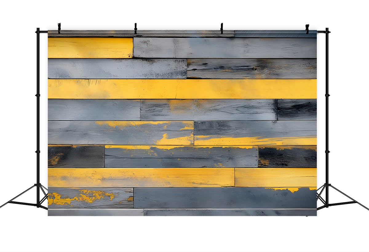 Wood Photo Backdrop City Vibes Painted Backdrop LXX57-302