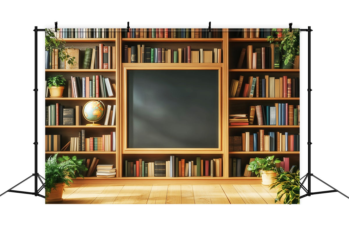 School Picture Backdrop Classic Book Nook Backdrop LXX57-41