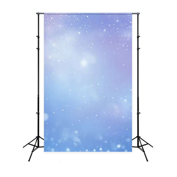 Winter Sky Backdrop Soft Pastel Snow Glow Winter Photo Backdrop LXX58-219