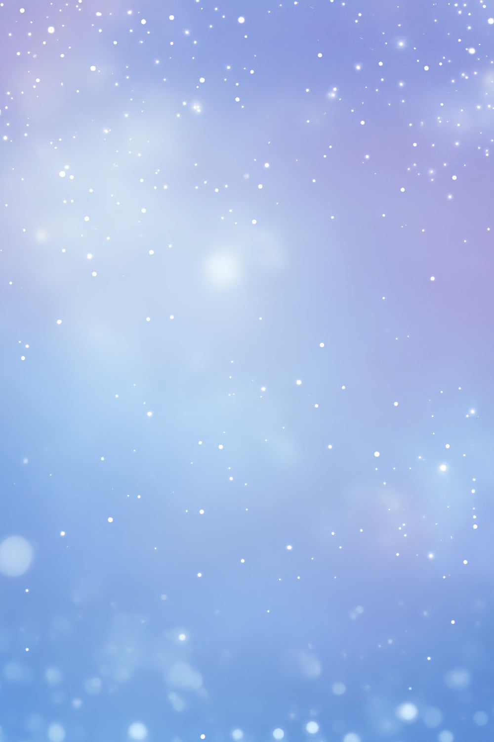 Winter Sky Backdrop Soft Pastel Snow Glow Winter Photo Backdrop LXX58-219