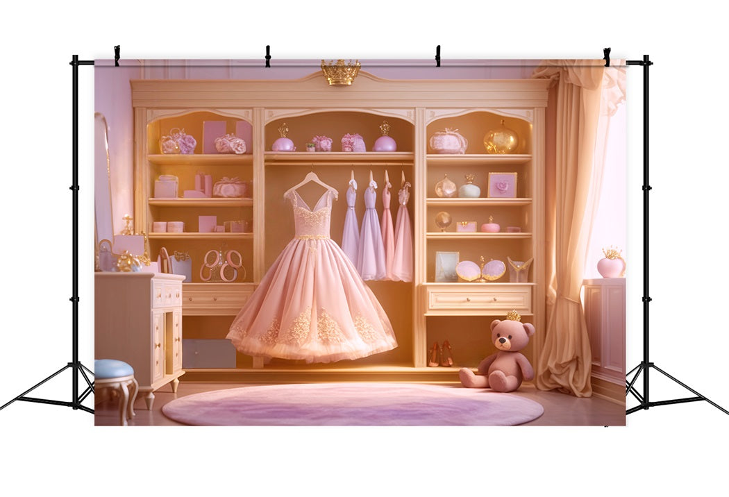 Dance Backdrop Backdrop Royal Wardrobe Pink Elegance Dance Backdrop LXX59-25