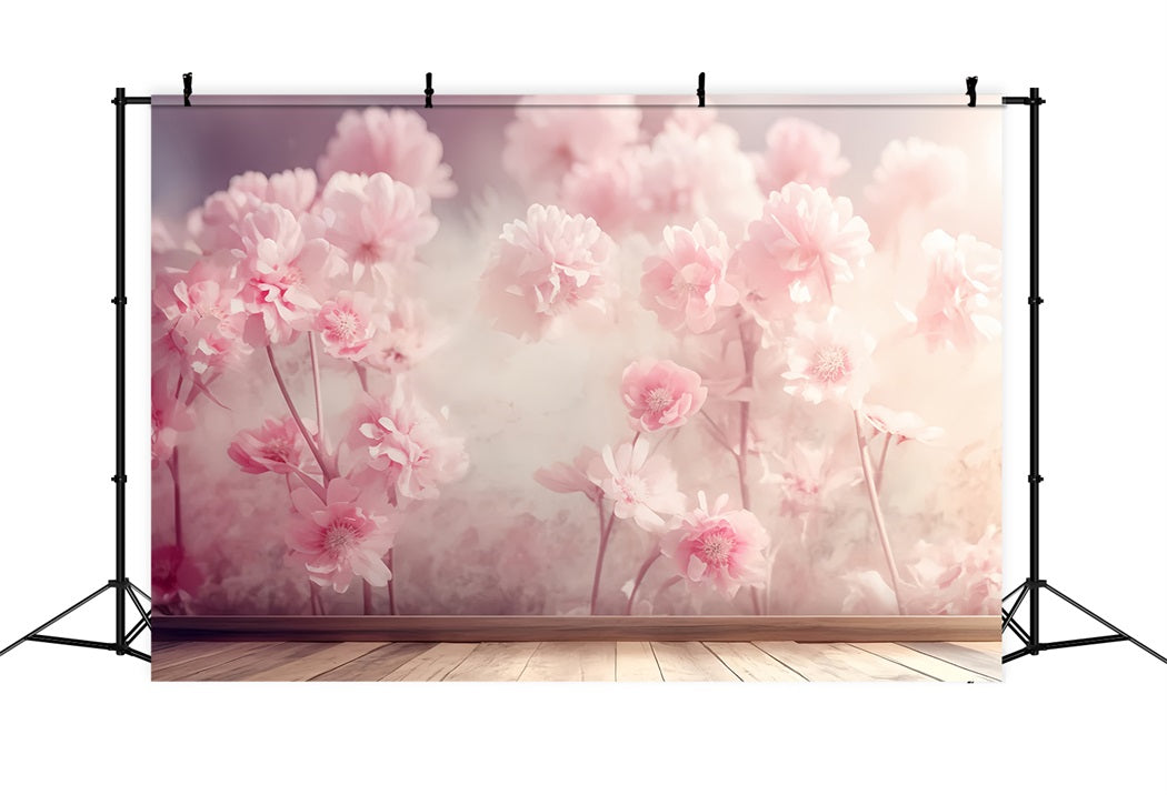 Abstract Backdrop Blush Cherry Blossom Bloom Photography Dance Backdrop LXX59-27
