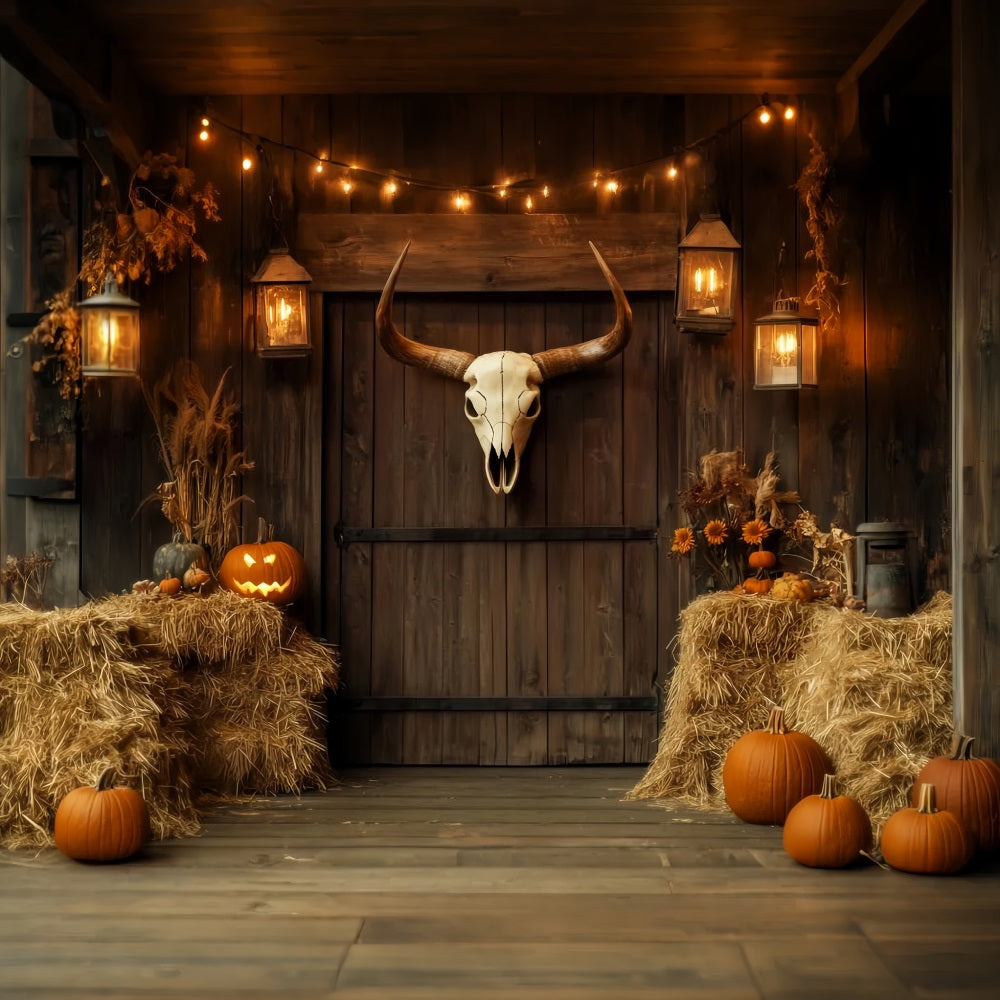 Rustic Backdrop Rustic Harvest Wood Barn Fall Photography Backdrops LXX59-278