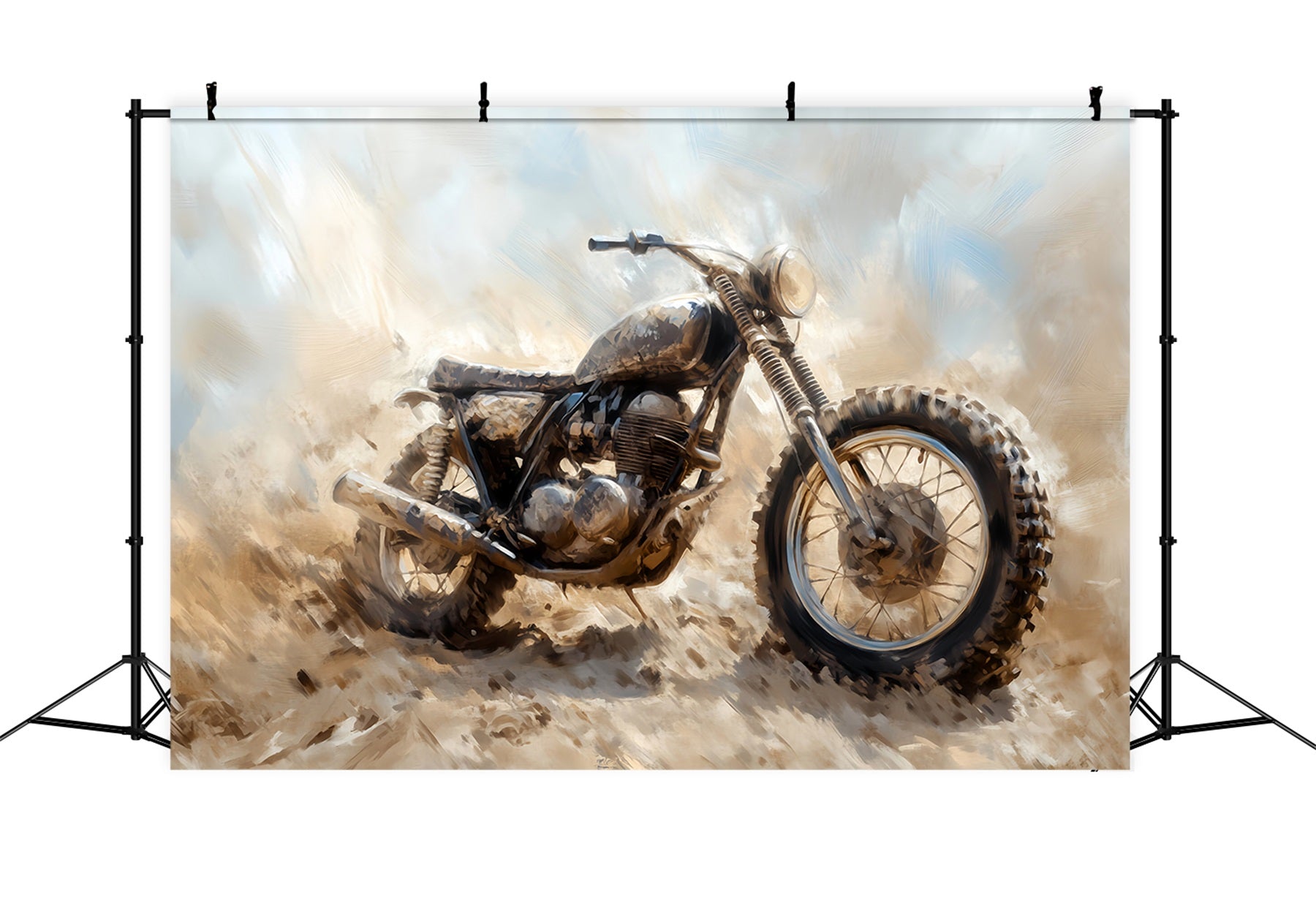Sports Backdrop Dirt Bike Racing Adventure Sports Backdrops for Photography LXX59-318