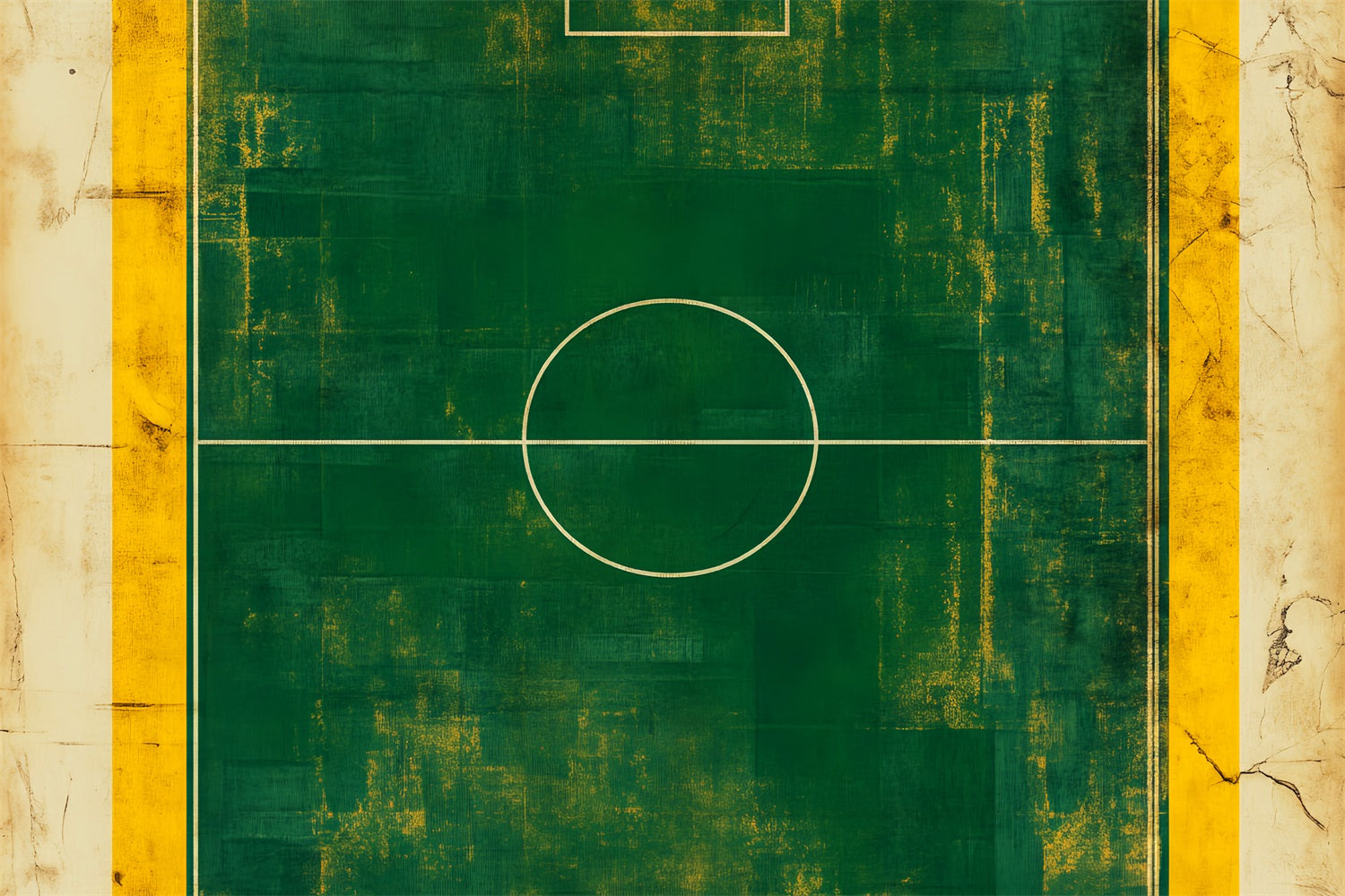 Soccer Backdrops Vintage Green Soccer Field Sports Backdrops LXX59-329