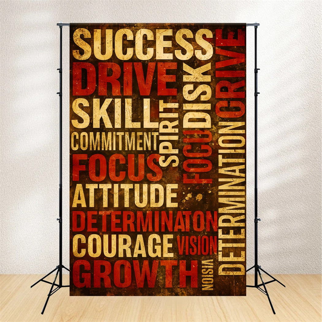 Sports Backdrop Motivational Sports Typography Words Sports Backdrops LXX59-333