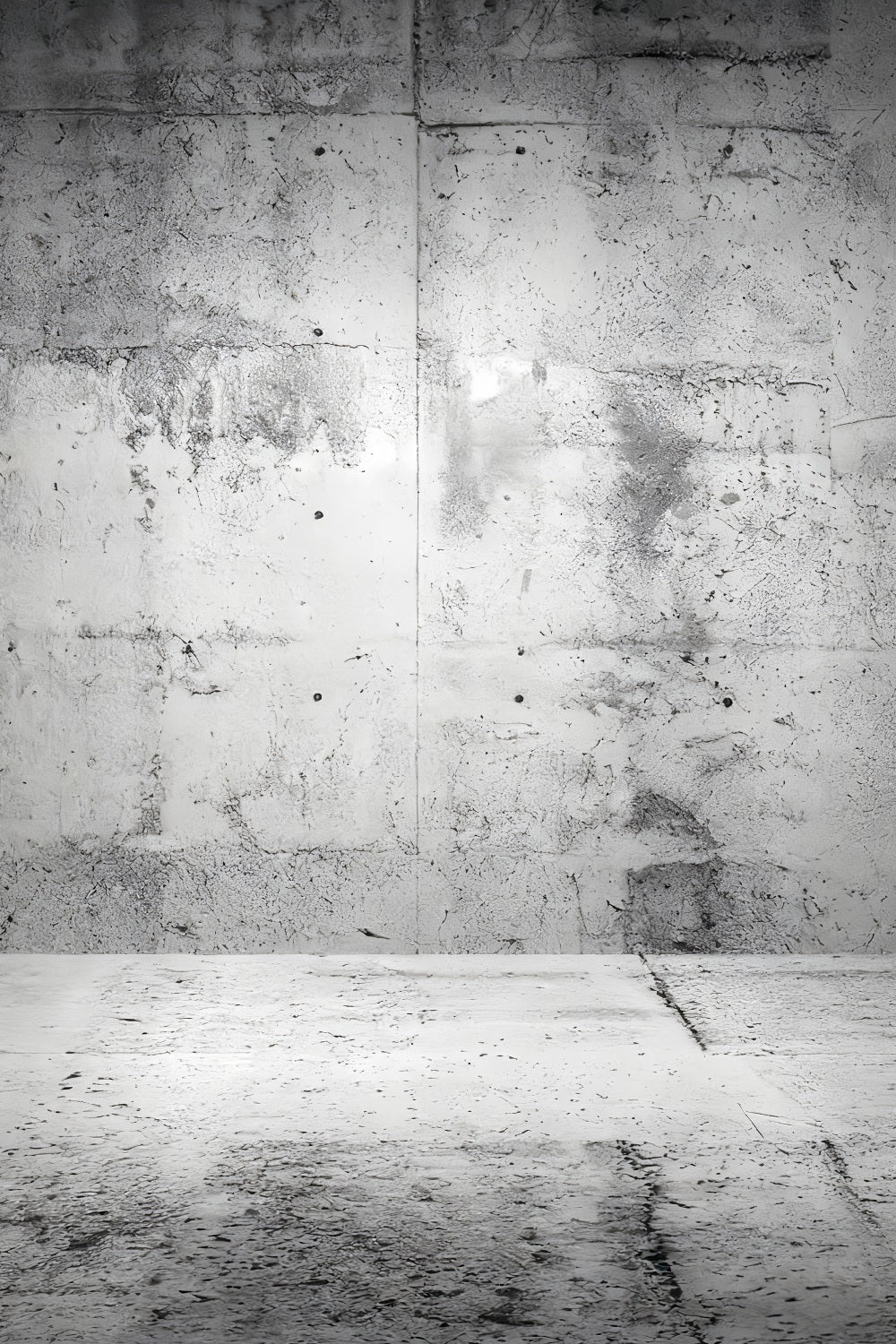 Concrete Photo Backdrop Aged Industrial Concrete Texture Family Portrait Backdrop LXX59-454