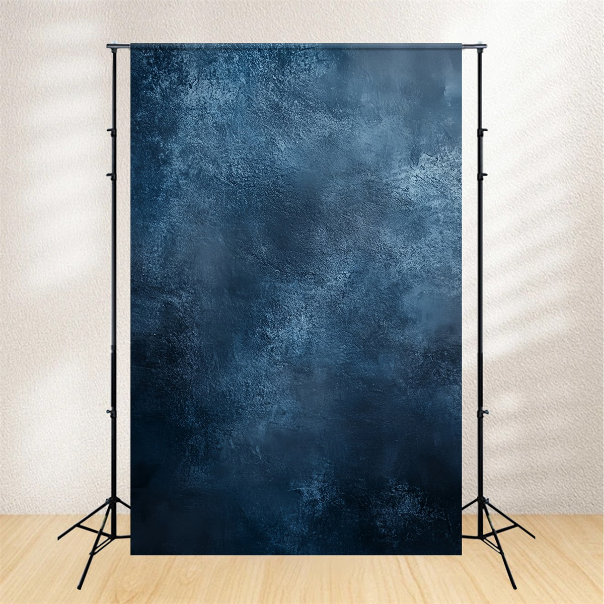 Blue Portrait Backdrop Abstract Textured Studio Wall Studio Portrait Backdrops LXX61-1