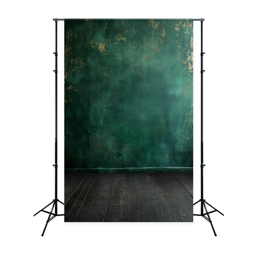 Professional Portrait Backdrop Deep Teal Distressed Wall Portrait Backdrop LXX61-14