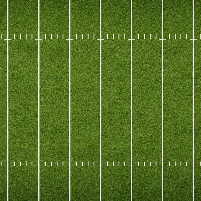 Football Backdrop For Photos Gridiron Turf Yard Lines Sports Photography Backdrop LXX61-231