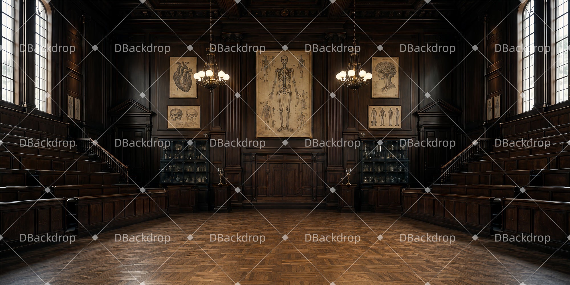 Stage Backdrop Ideas Victorian Medical Theater Performance Backdrops LXX65-T53