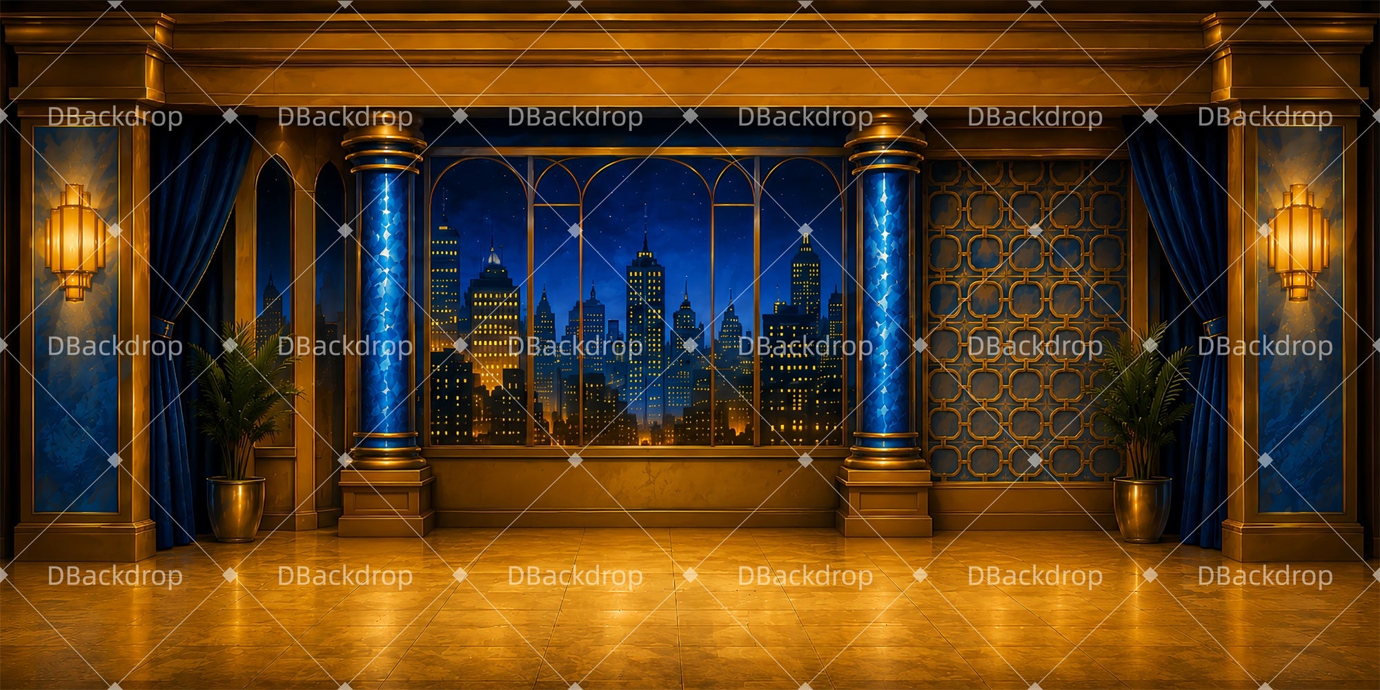 Cheap Theater Backdrops Talk Show Studio Stage Backdrop Ideas LXX66-T14