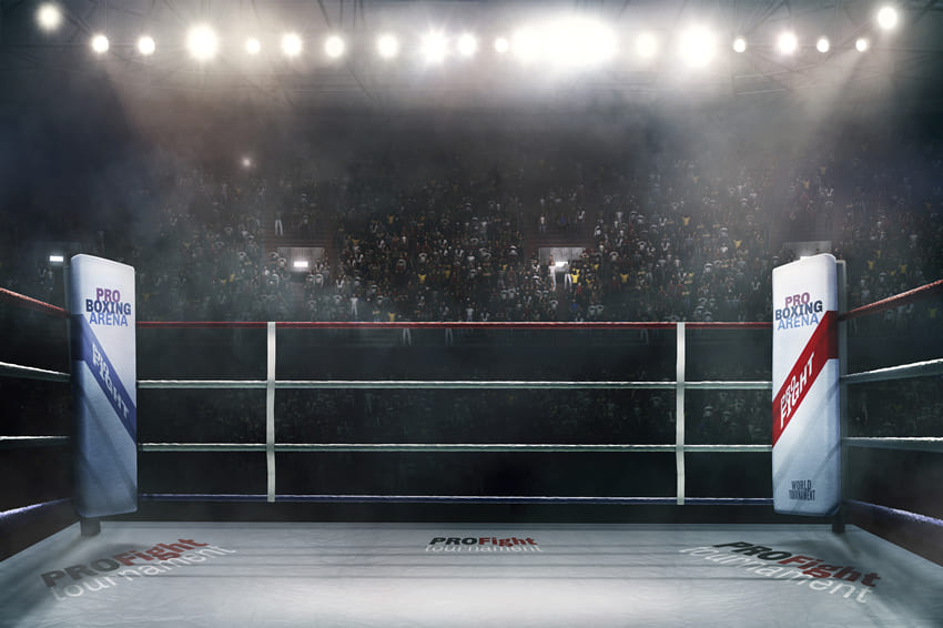 Boxing Ring Arena Backdrop for Photography M-50