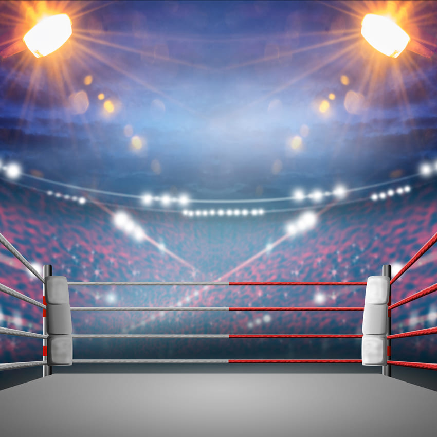 Boxing Back Drop Boxing Match Stadium Wrestling Sports Backdrop M-51