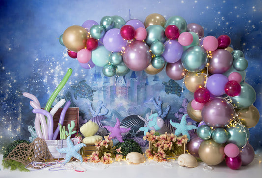Under the Sea Decoration Backdrop for Birthday